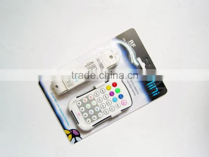 Hot sale Mini RGB led strip Controller M7 remote with M3-3A Receiving controller