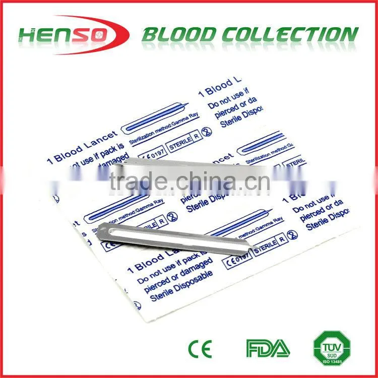 Henso Sterile Blood Lancets disposable and medical use