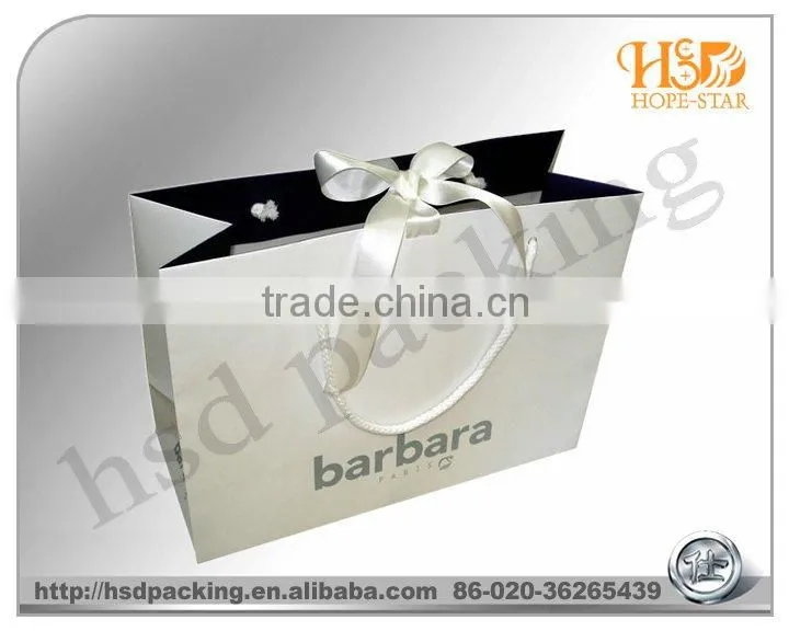 Custom printed kraft paper bag with LOGO printing