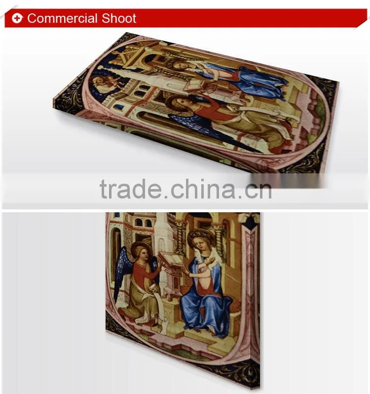 India home goods wall art canvas oil painting frame