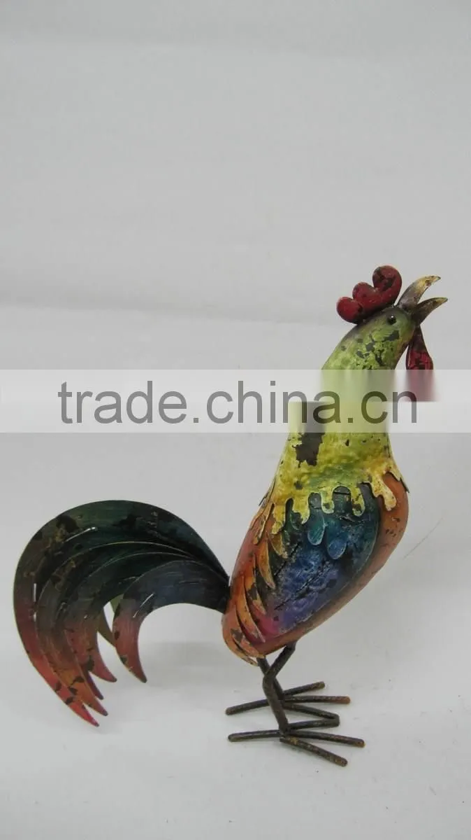metal garden sculpture birds for garden ornament