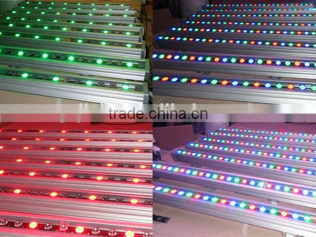 24*3w RGB led wall washer bridge
