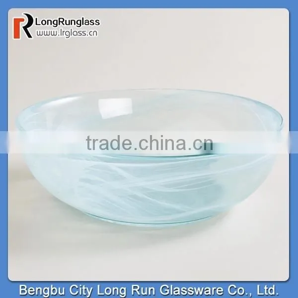 LongRun Small Lagoon Serving Bowl Made in China Elegant Glass Dinnerware With High Quality