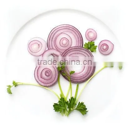 Fresh red & yellow onion