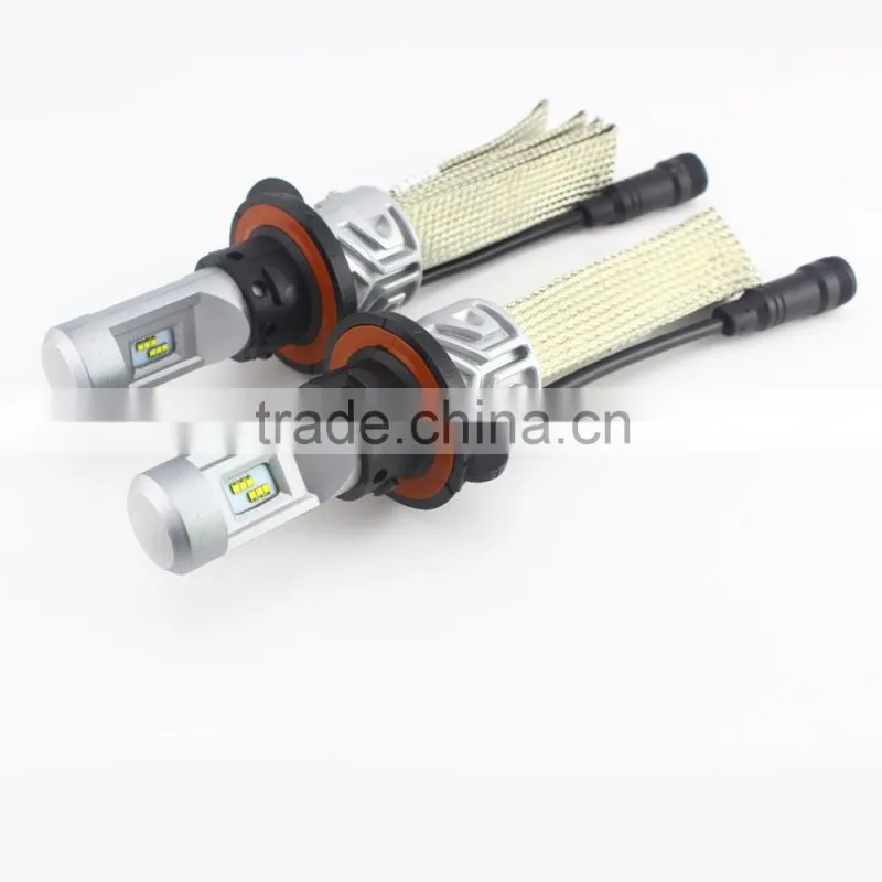 Newest 4000LM fanless Car lights 5s LED h13
