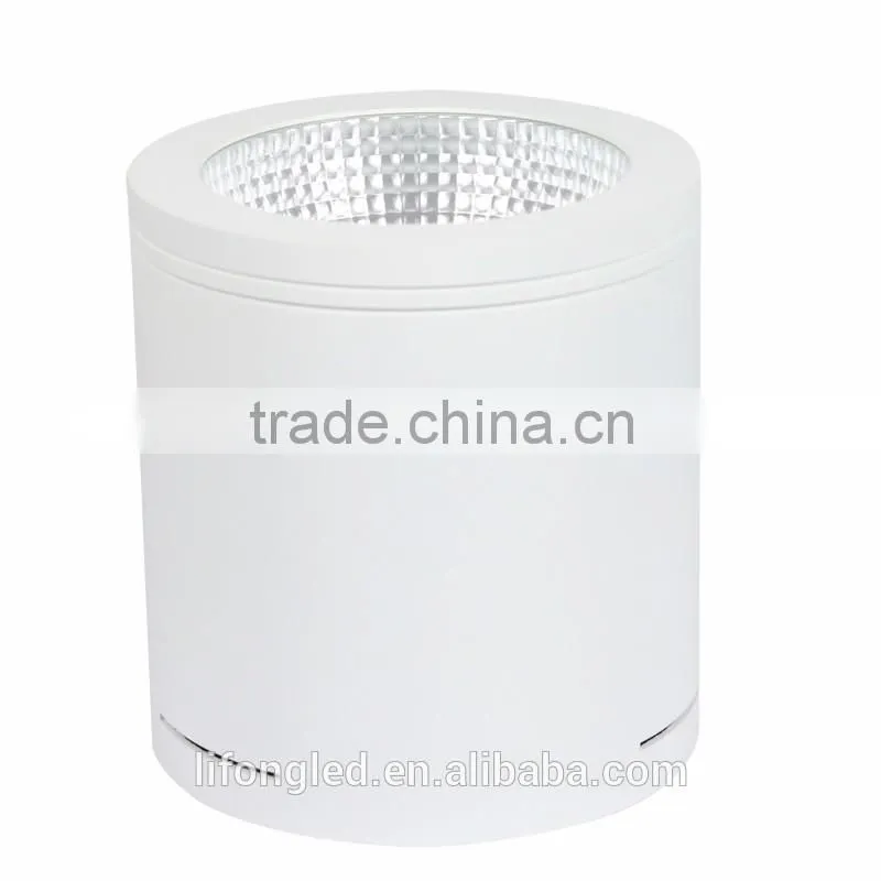 shenzhen led lights CRI 90 25W COB LED Surface Mounted Downlight