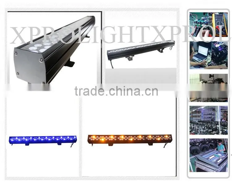 outdoor using 5in1 stage light 72*3w led light bar