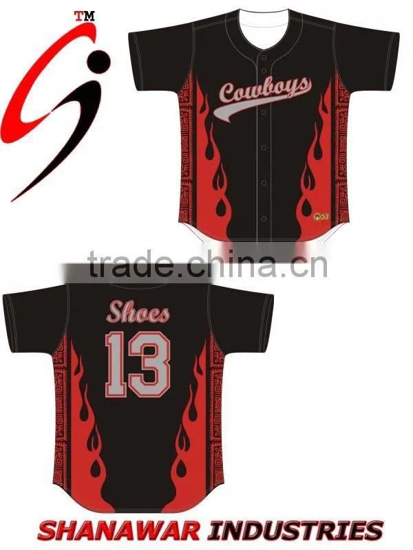 sublimation baseball uniform