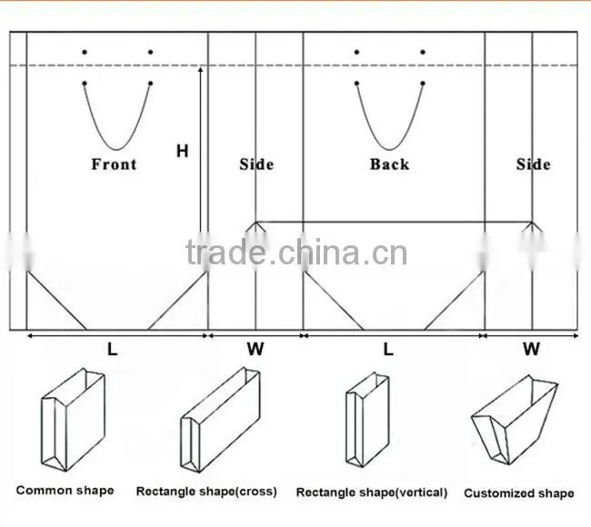 China Gift Paper Bag Manufactures Christmas Paper Package Bag