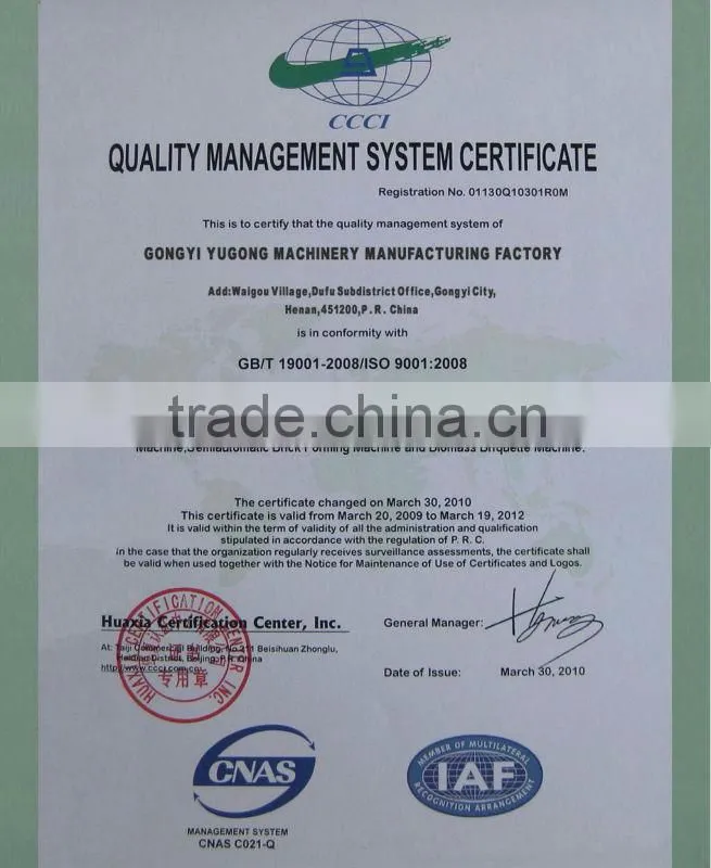 Hot sale cement concrete hydraform brick molding machine