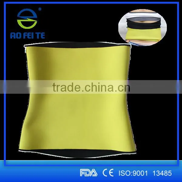 Alibaba Qualified neoprene adjustable body support slim hot trimmer belt