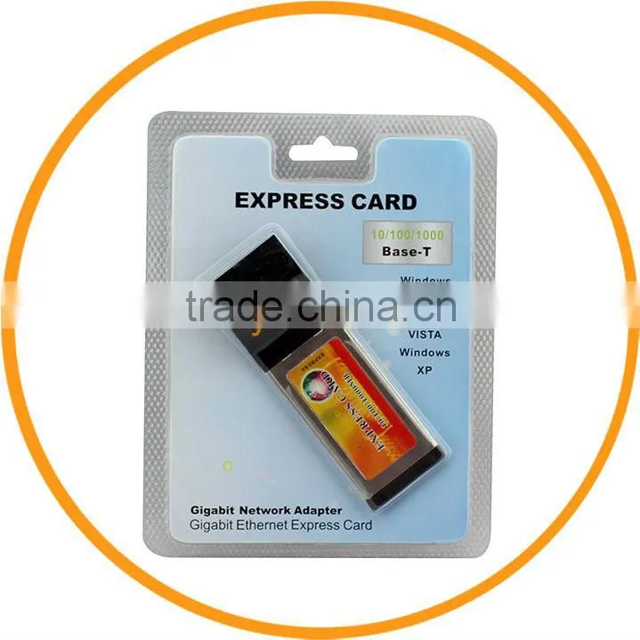 Gigabit Ethernet Express Card Laptop Notebook Network Adapter from dailyetech