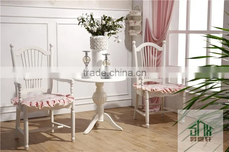 High Quality White Wood Design Relaxing Chair HB-601# Wooden Rest Chair