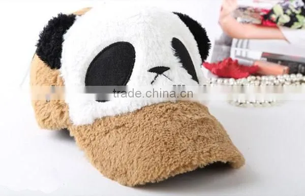 Baseball Hat Funny Cute Panda Animal Snapback Cap