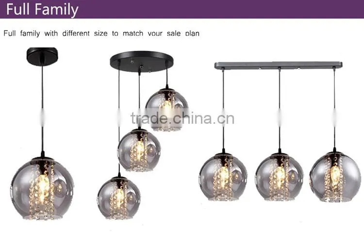 hanging office designs modern crystal pendant lamp