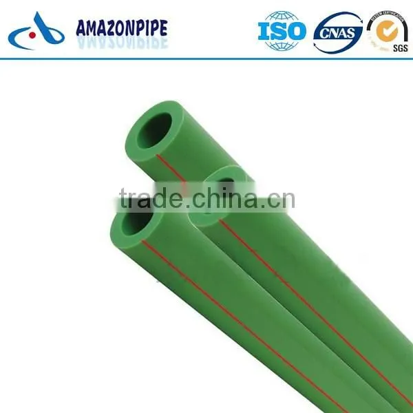 High quality and pressure ppr tube ppr water pipe for hot and cold water