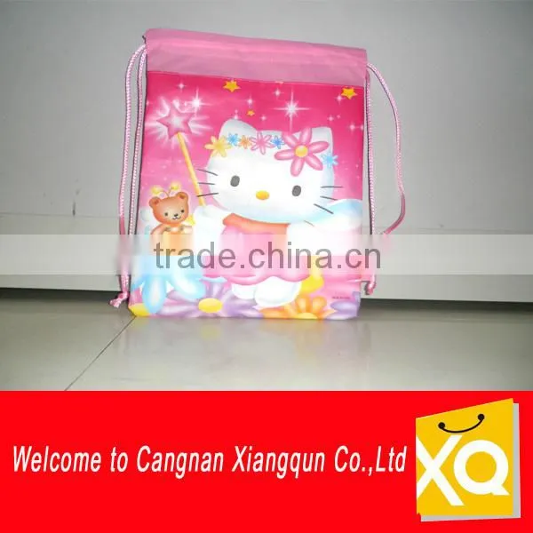 2015 new popular cute drawstring bag