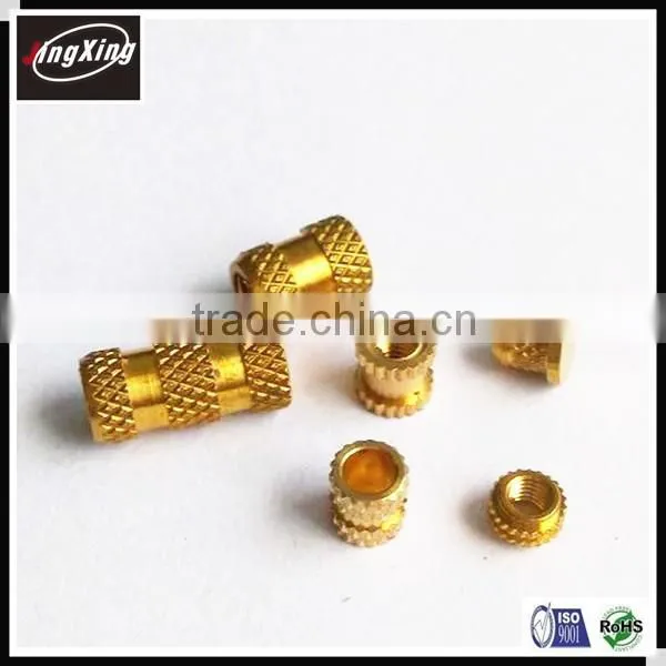M3X22 Long straight Brass Knurled Threaded Inserts Nut