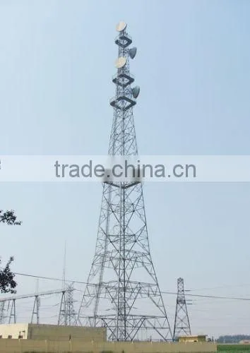 GSM CDMA 4G WCDMA telecommunication antenna tower microwave antenna tower