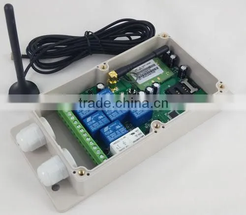 Seven channel GSM remote control box