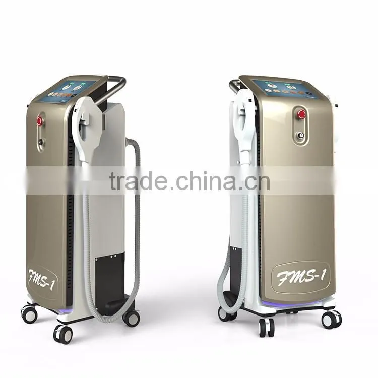 Professional 2016 newest Minimalism HR SR two probe stainless head ipl hair removal machine