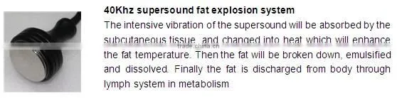 CE Cavitation slimming machine Rf freezing cavitation weight loss machine