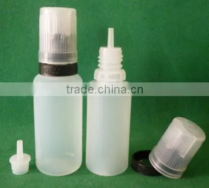 Empty Soft 30mL Bottle w/ Childproof Tamper Evident Cap