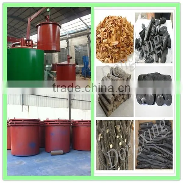 2.54 CBM volume barbecue charcoal furnace