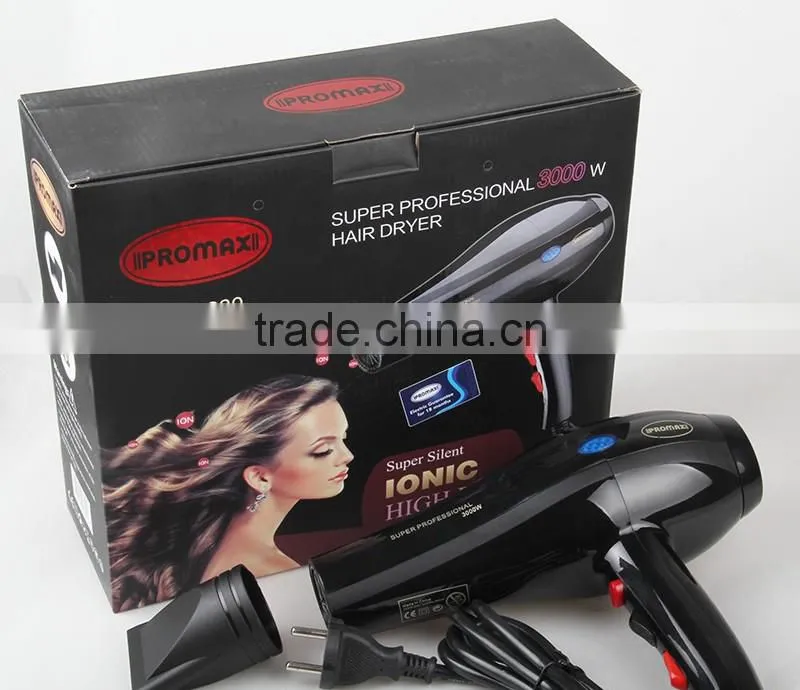 2016 new sale wholesale # 3000W 3heat/2speed setting hair dryer two round BS UK plug for babar or public area