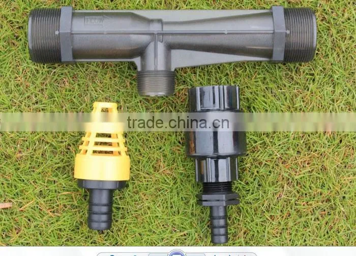 2" Venturi injector, venturi fertilizer injector for irrigation system
