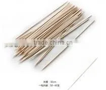 Burning flesh bamboo stick/BBQ bamboo stick/kebabs barbecue needle