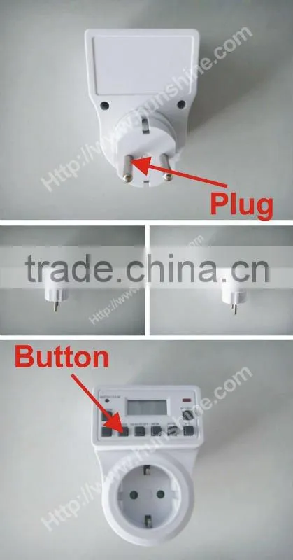 3600w germany high quality 220v digital timer