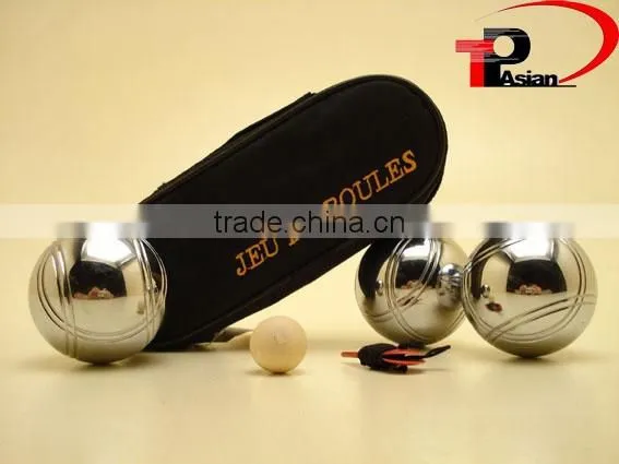 High quality bocce ball plastic bocce ball with factory price sice 1972