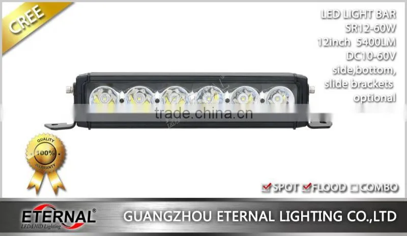 60W led work light bar lamp for car automotive 4x4 vehicle tree loader snow truck crawler trailer tractor lamp