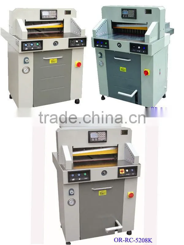 Electric guillotine paper cutter/A4 size paper cutting machine
