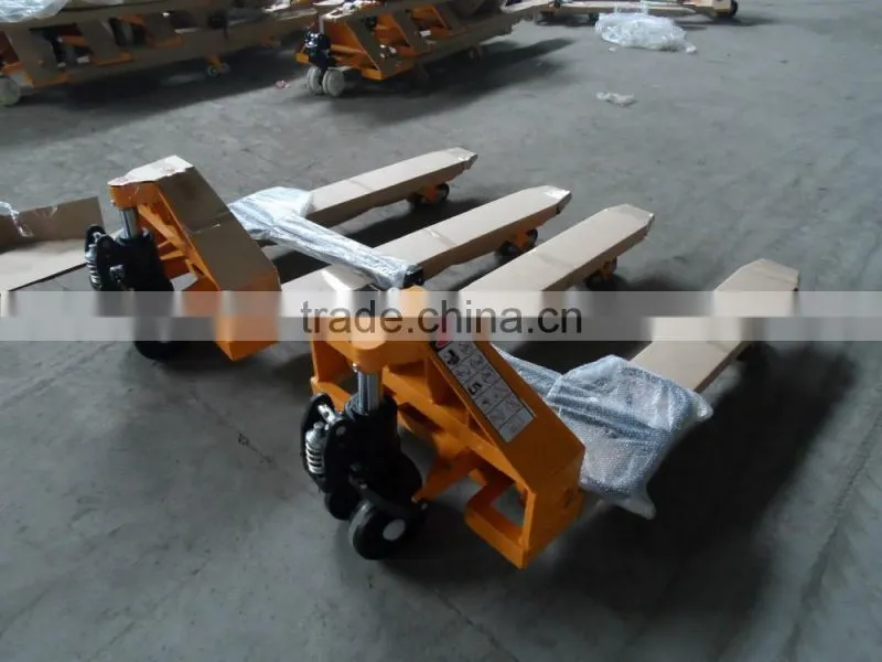 2ton 2.5ton 3ton 5ton hand pallet fork lifter ,hydraulic pallet truck for sale