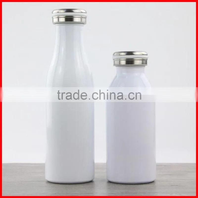 LOGO customized Stainless steel 304 wholesale Ms& children gift Milk bottle thermos flask vacuum cup