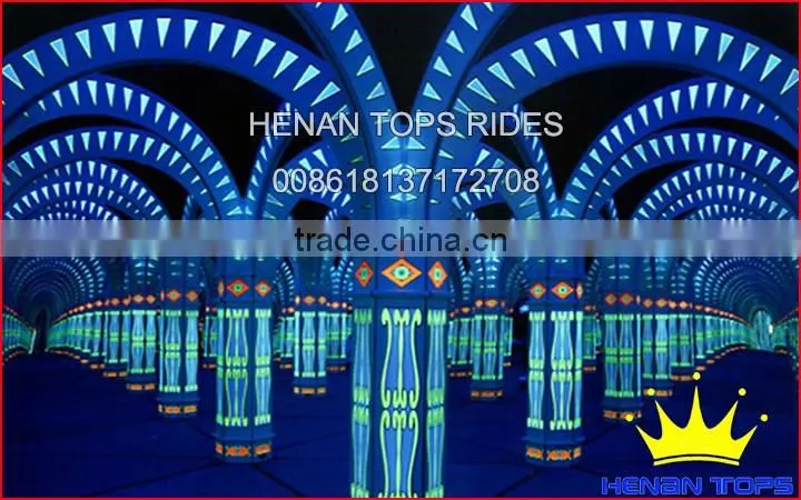 Indoor amusement equipment maze attractions