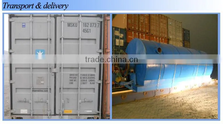 plastic refinery to diesel oil machine