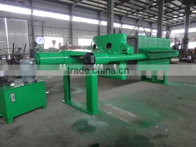 630 Hydraulic cast iron plate-frame cooking oil industry Filter press
