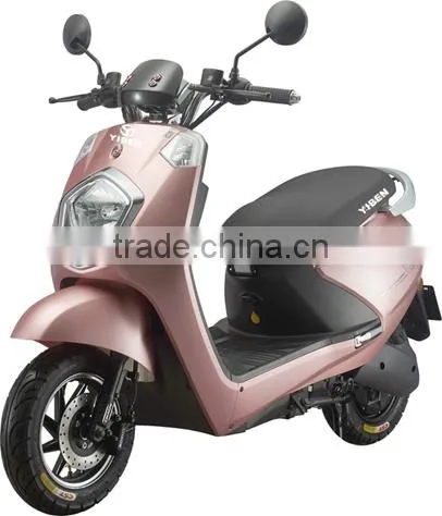 10" tubeless adult electric motorcycle 1000W/1500W/2000W golden pink scooter for woman (TKE1000-JGW2)
