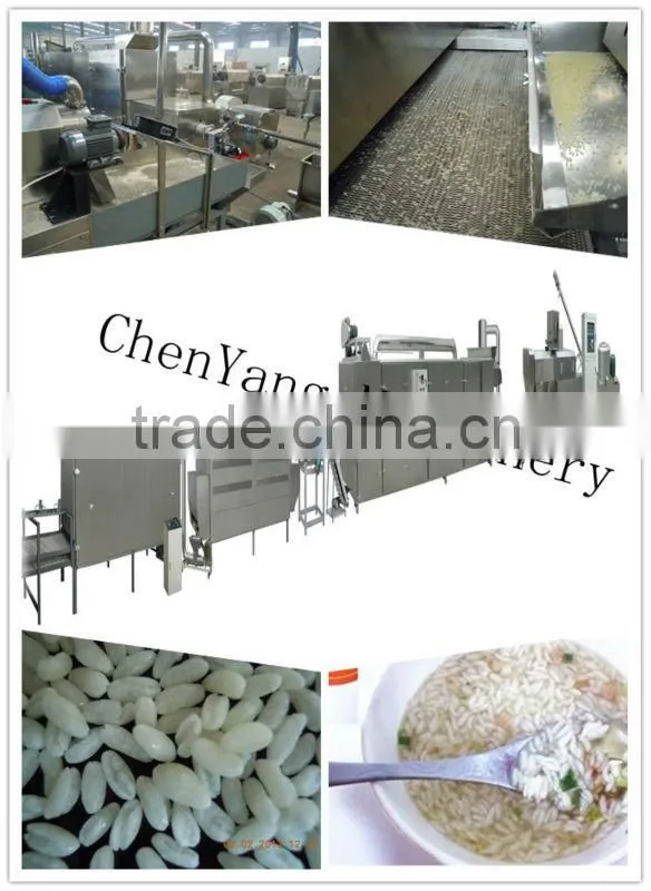 advanced automatic instant rice making machine
