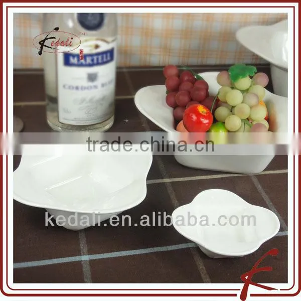 flower shape porcelain soup bowl home restaurant uesed