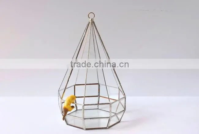 Indoor plant glass terrarium micro landscape glass greenhouse