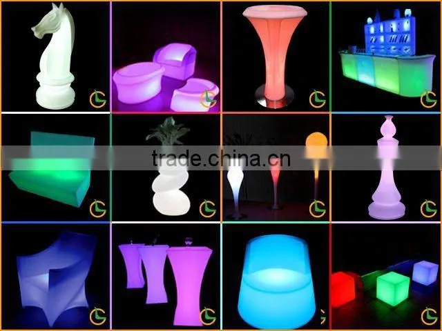 Plastic LED planter for home and garden lighting LGL20-2642-2