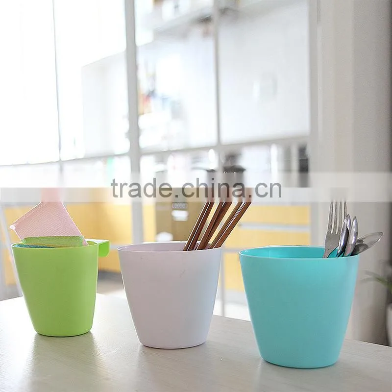 N263 kitchen hanging storage basket with suction cup