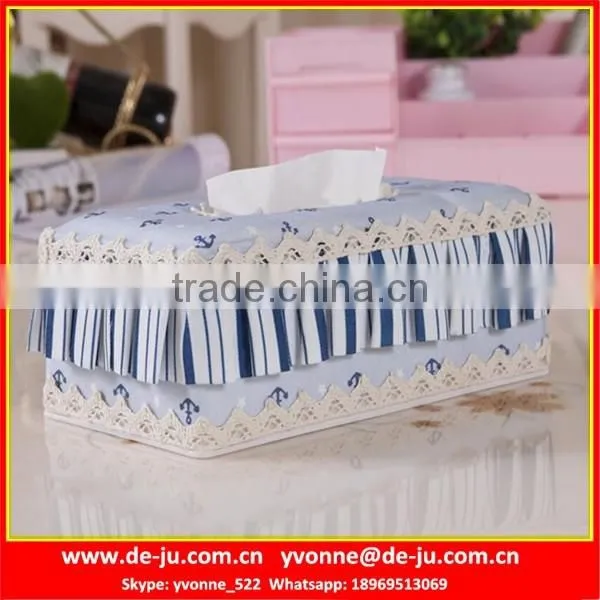 Cotton Polyester Fabric Napkin Box