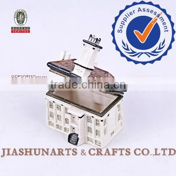 House Shaped Ceramic Jewelry Box