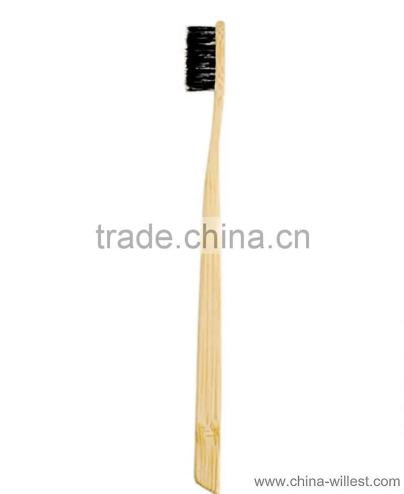 shaped wooden toothbrush, toothbrush