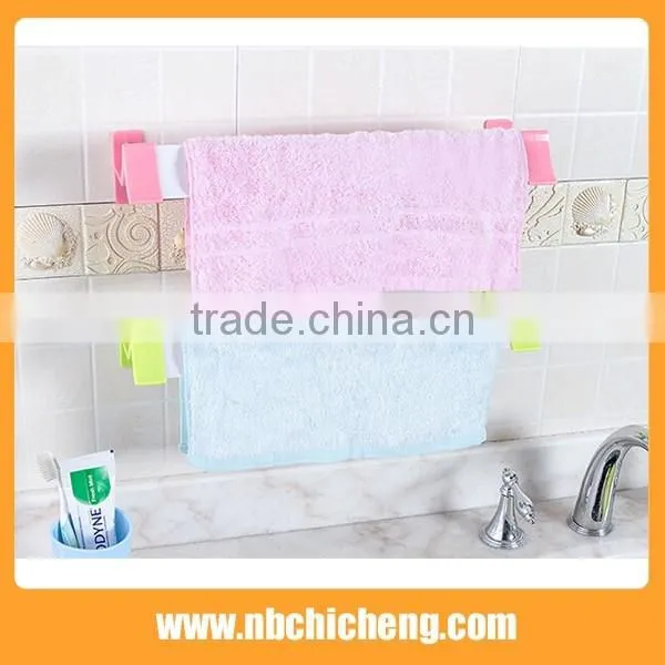 Suction towel bar plastic bar towel towel rack extender